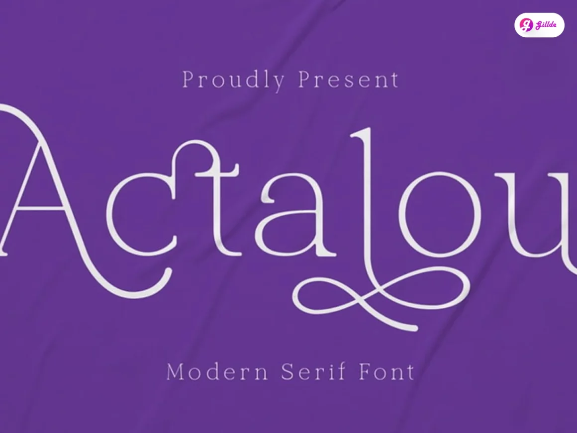 Free Thin Font