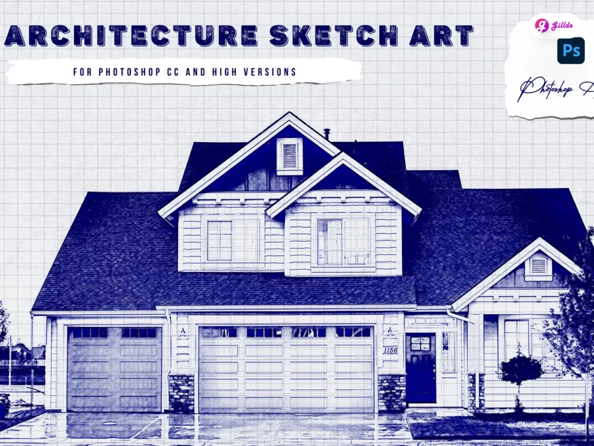 Architecture Sketch Art Action