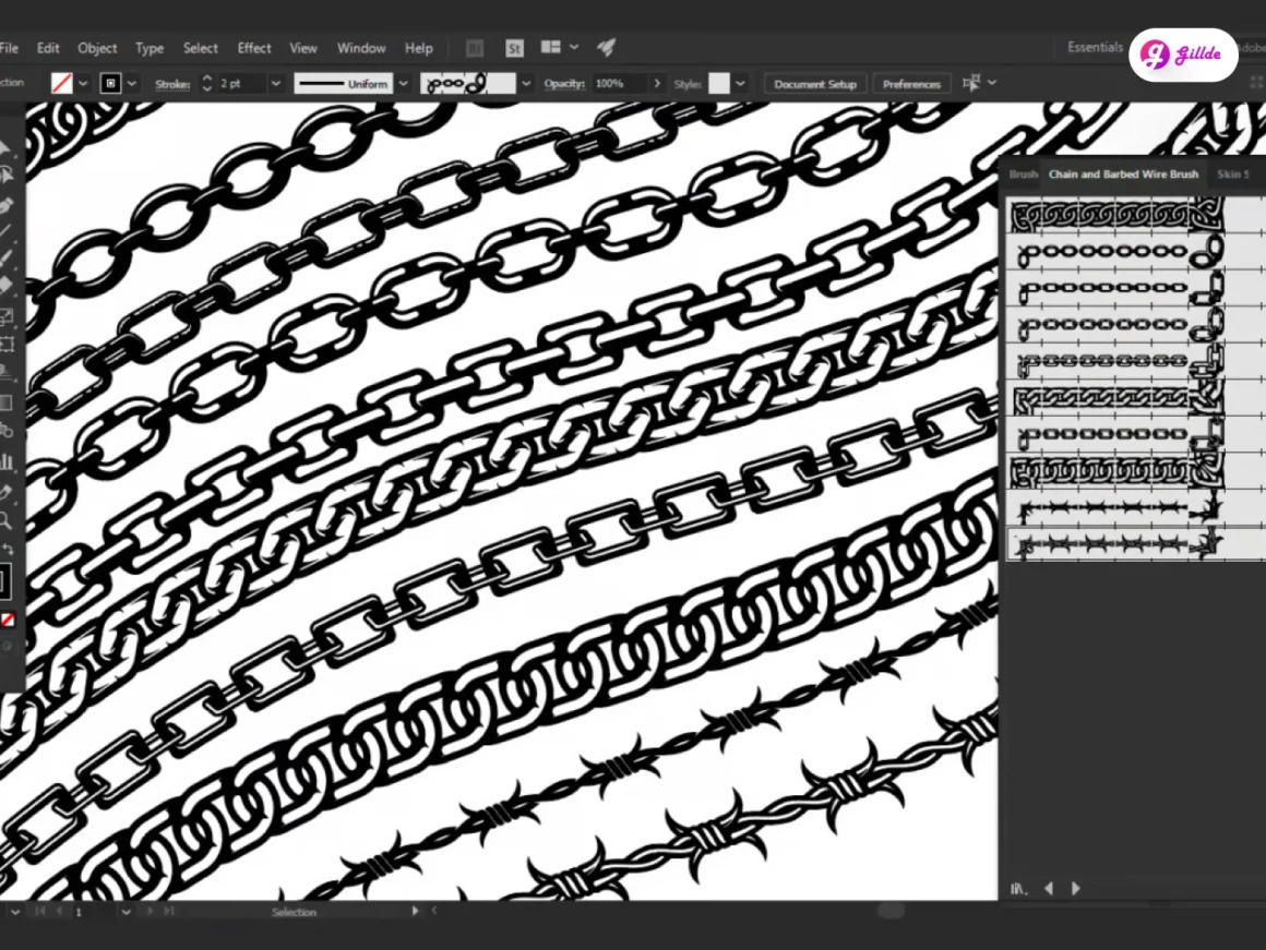 Chain Brushes