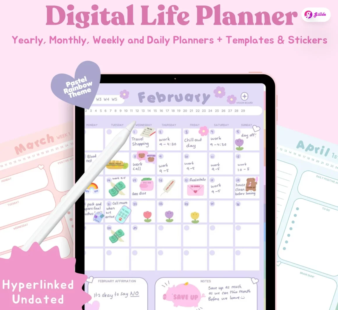 Digital Goodnotes Planner