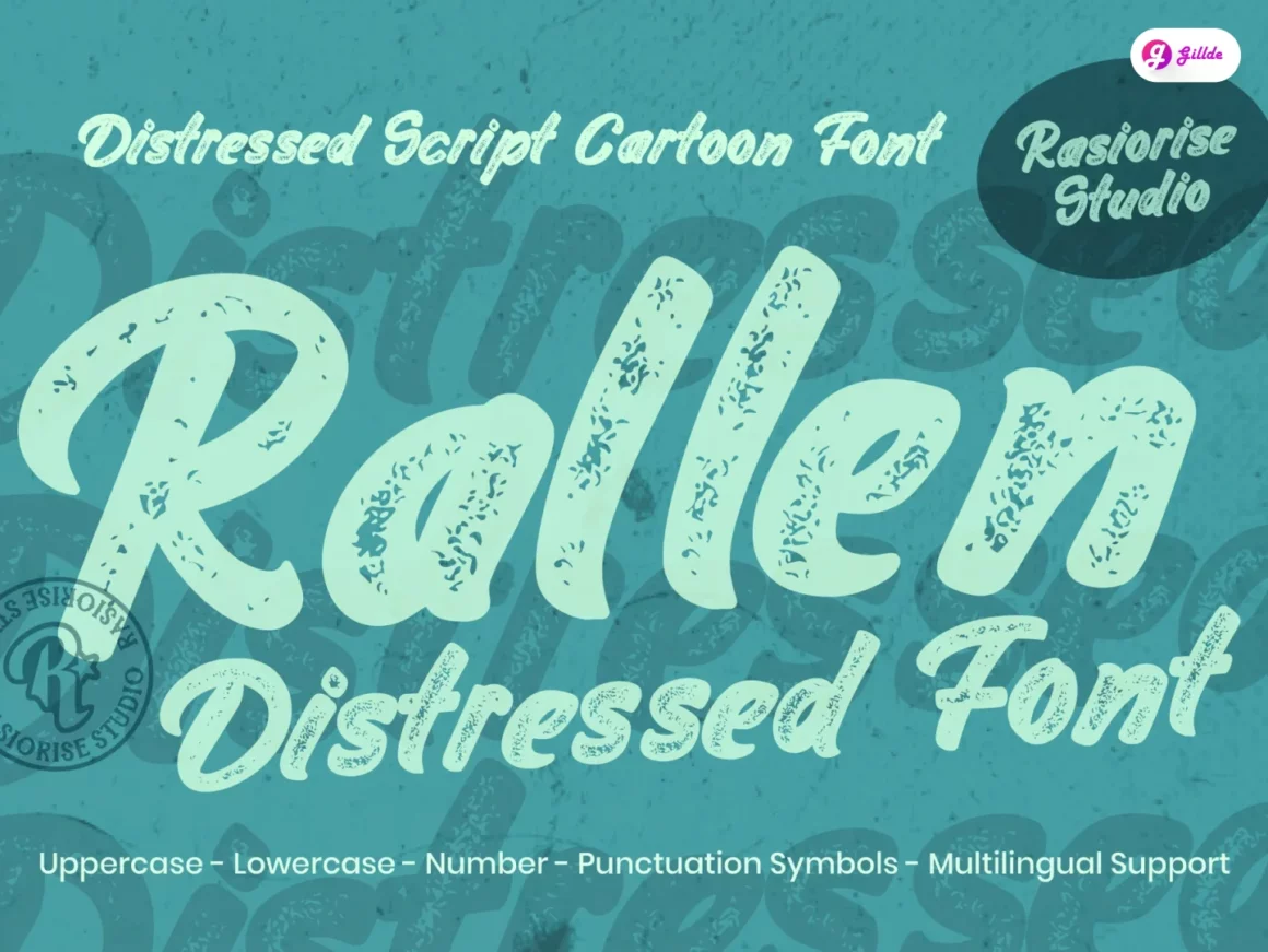 Distressed Font