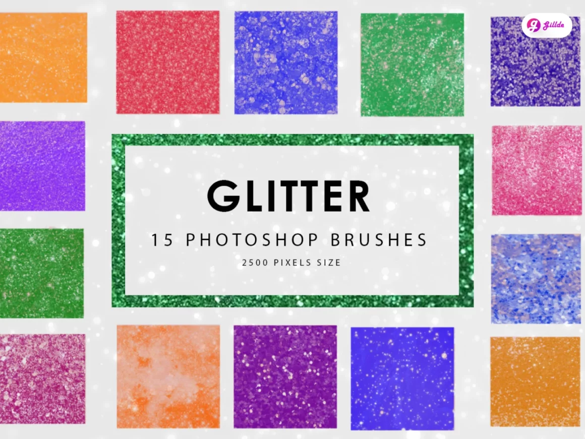 GLITTER Brush Gillde 15