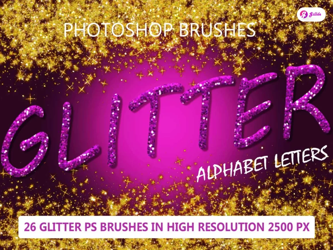 GLITTER Brush Gillde 17