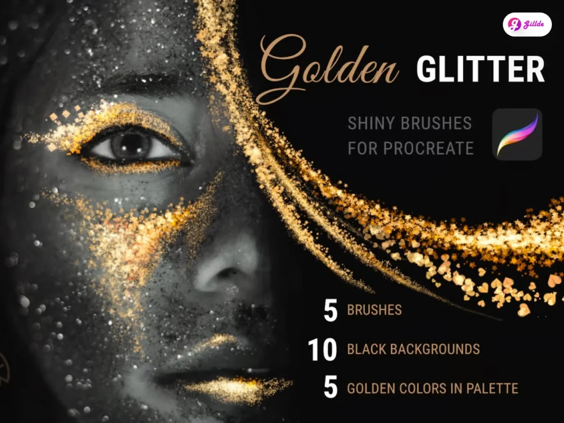 GLITTER Brush Gillde 2