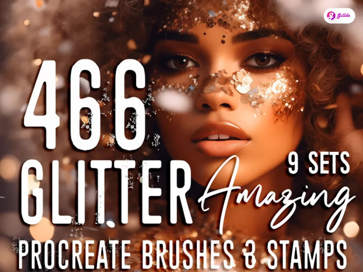 GLITTER Brush Gillde 4