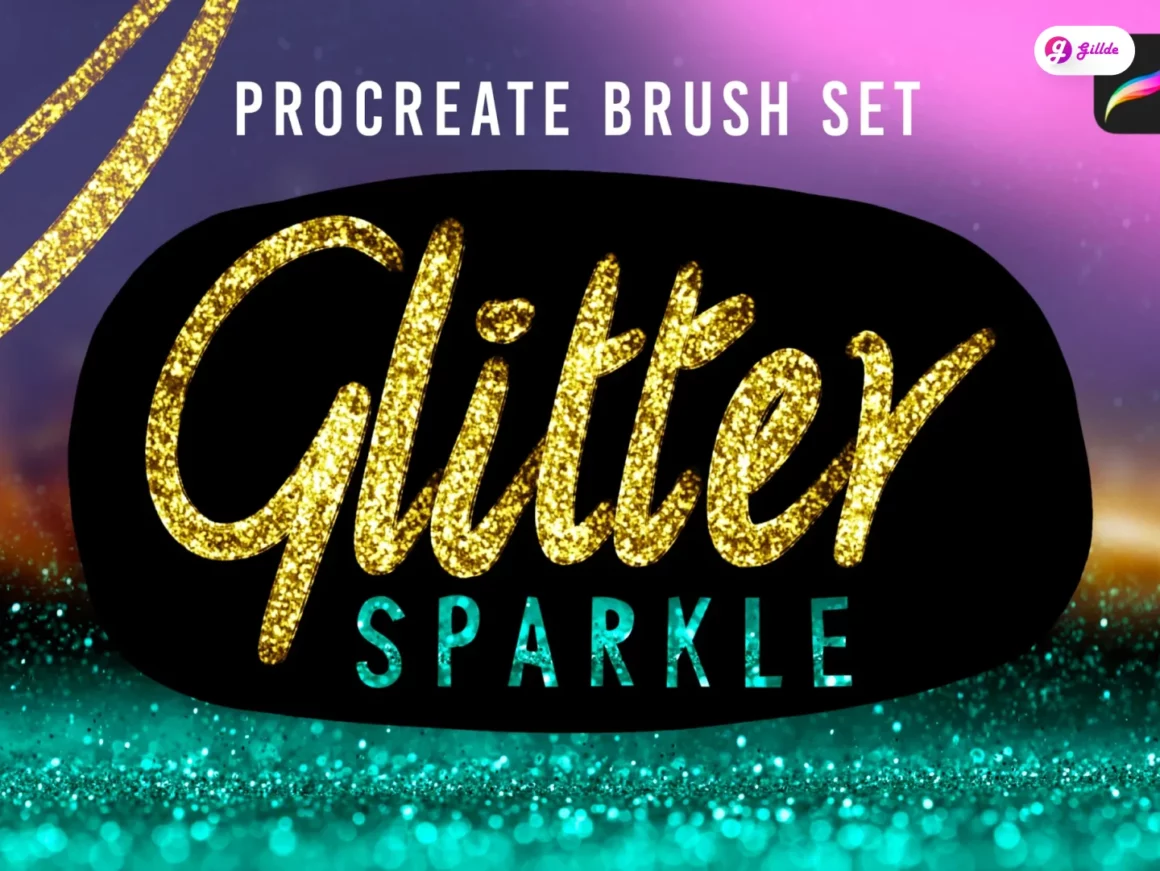 GLITTER Brush Gillde 9