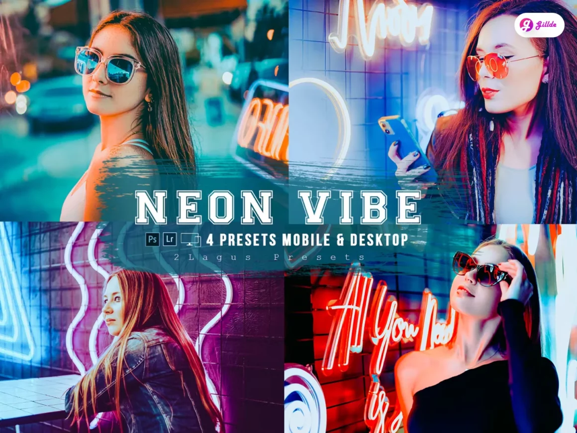 Neon Lightroom Presets