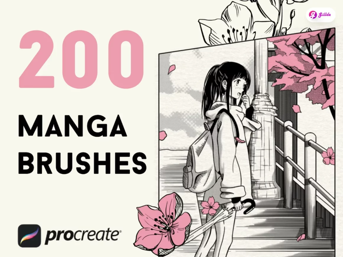 Manga Brushes for Procreate