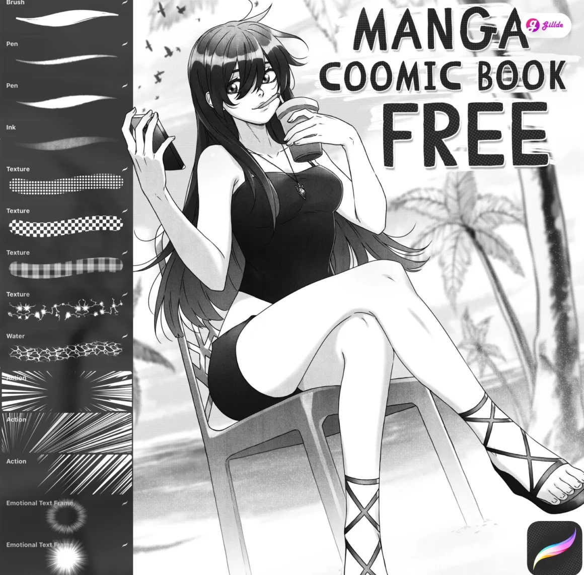 Free Manga Brushes