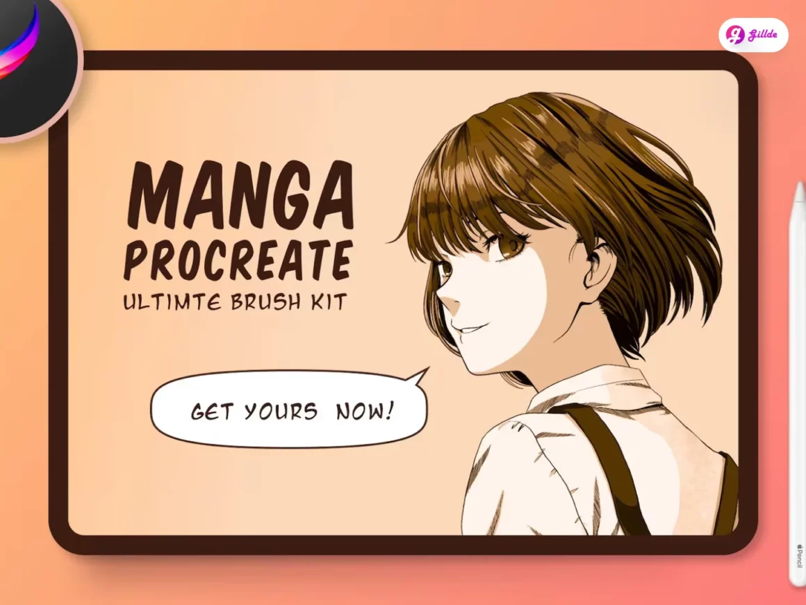 Manga Procreate Brushes