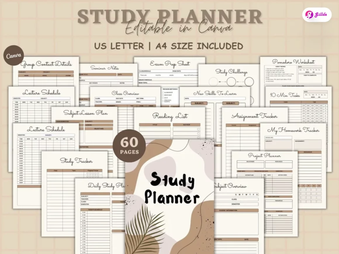 Printable Student Planner