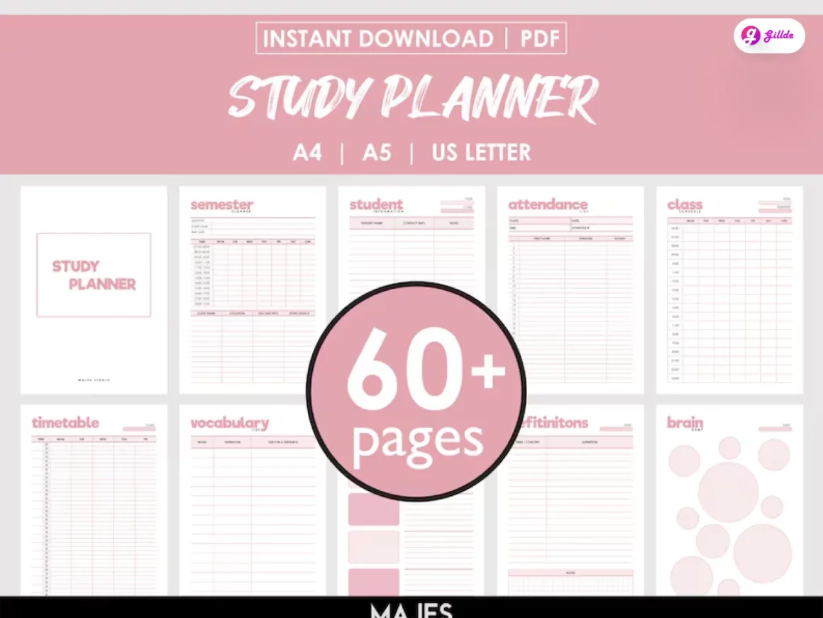 Printable Student Planner