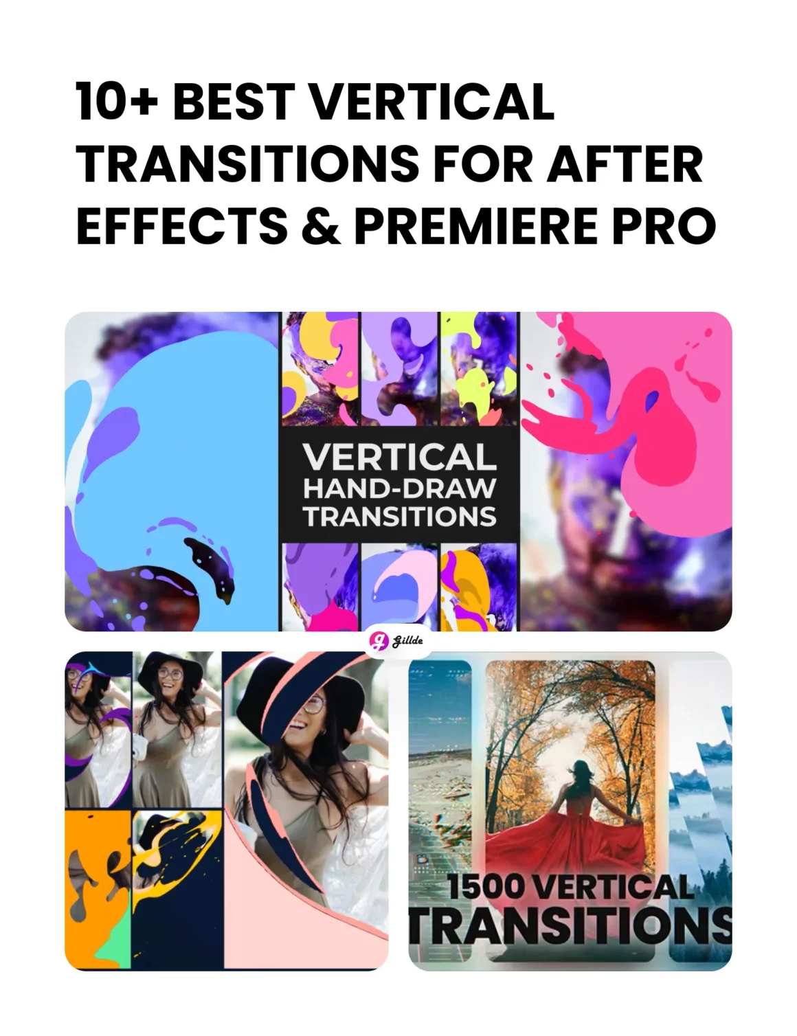 Vertical Transitions for After Effects