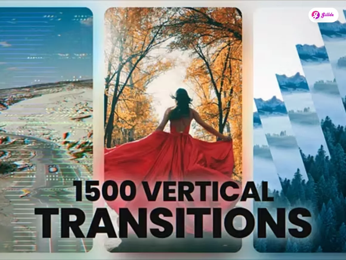 Vertical Transitions for After Effects