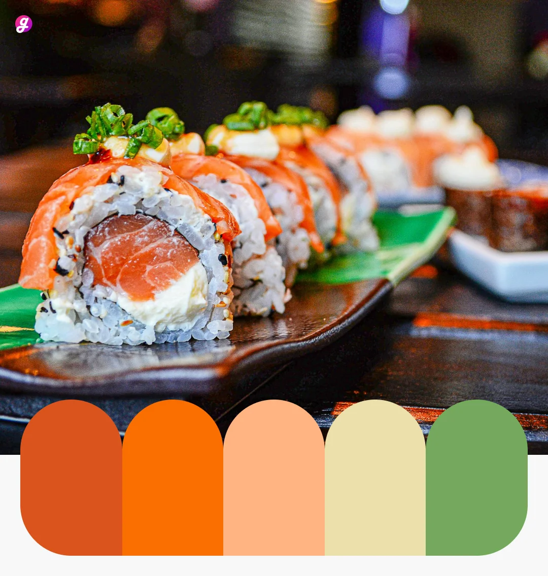 Sushi Color Palette