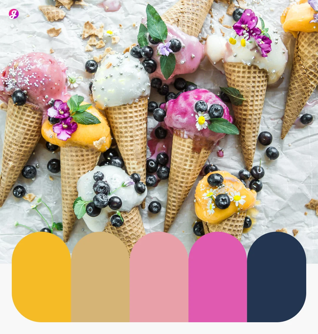 Ice Cream Color Palette