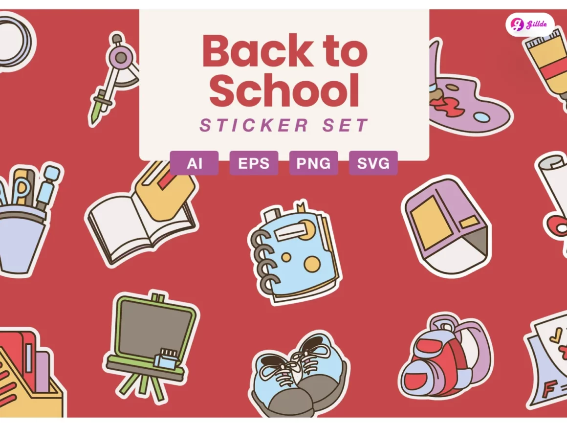 Digital Stickers Student 