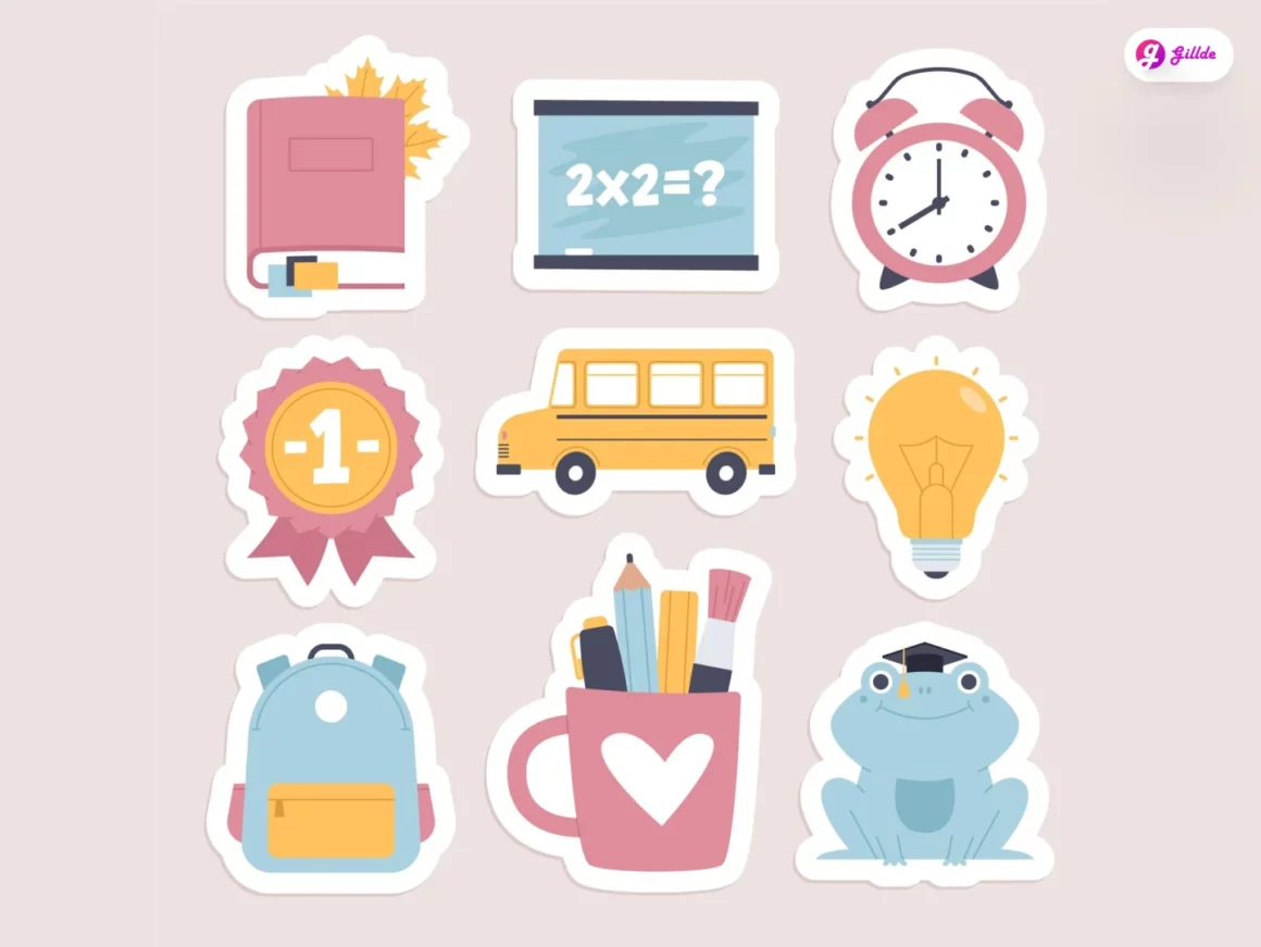 Digital Stickers Student 