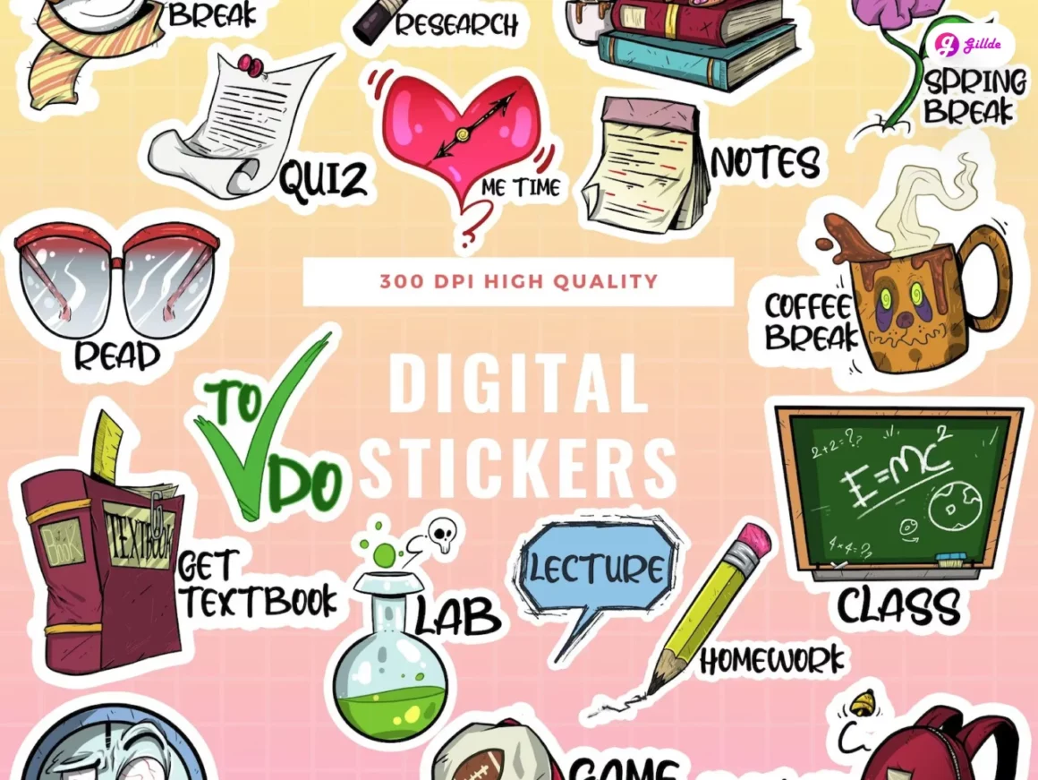  Stickers for Students