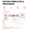 Skincare Notion Template